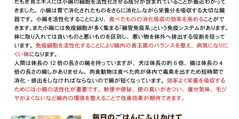 β-Dグルカンたっぷり。たもぎ茸パウダー　犬サプリ・猫サプリ