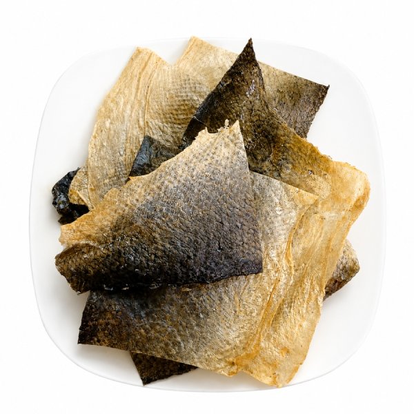 画像1: 鮭皮ジャーキー　90g (1)